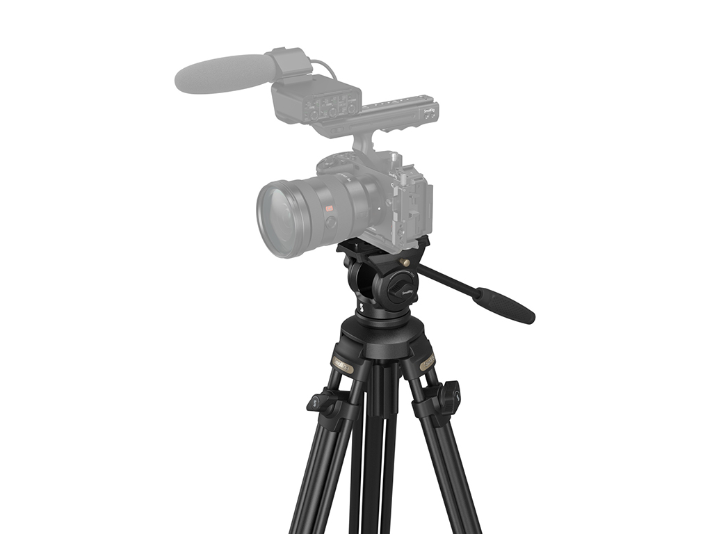 SmallRig 4684 AD50 Lite 10kg Taşıma Kapasiteli Video Tripodu 158cm Maksimum Uzunluk