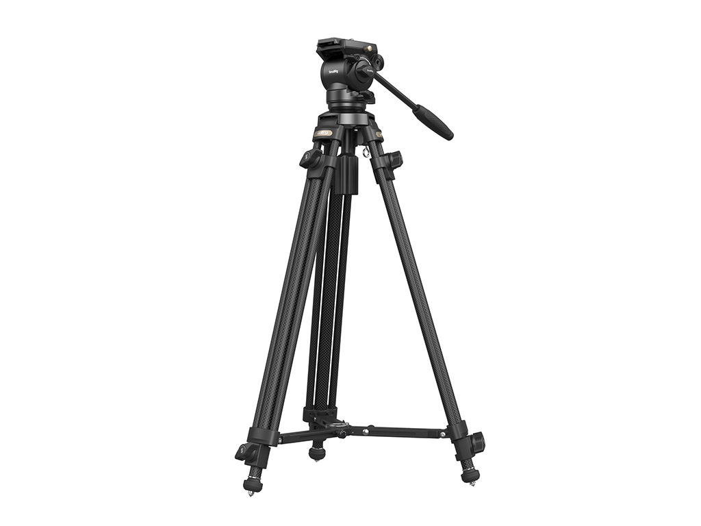 SmallRig 4685 AD-50 Karbon Fiber 6kg Taşıma Kapasiteli Video Tripodu 163cm Maksimum Uzunluk