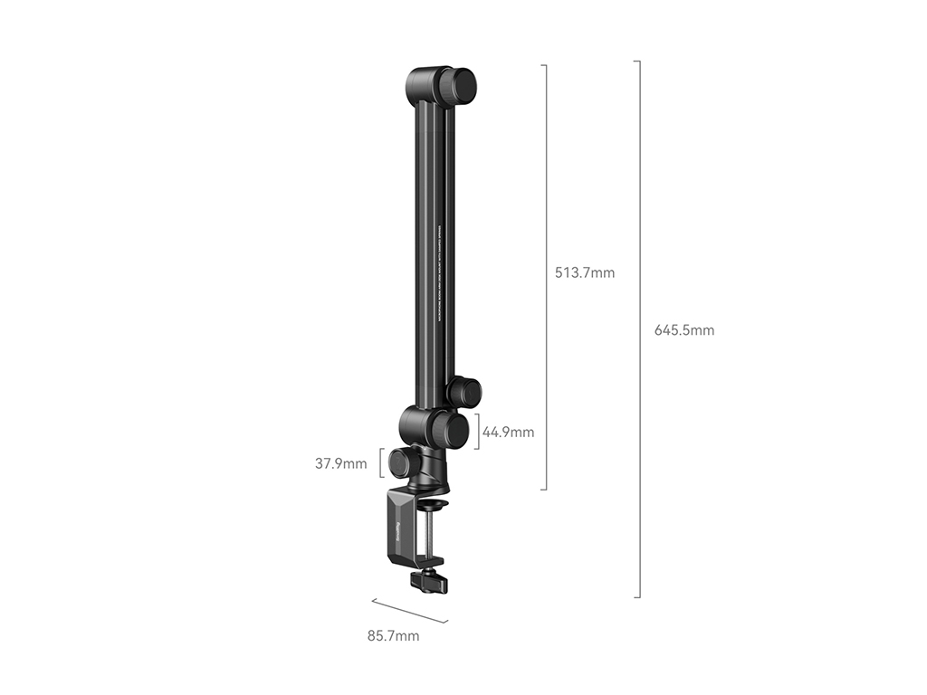 SmallRig 4303 Masa Montajı için Mikrofon Standı 1.5kg Taşıma Kapasiteli