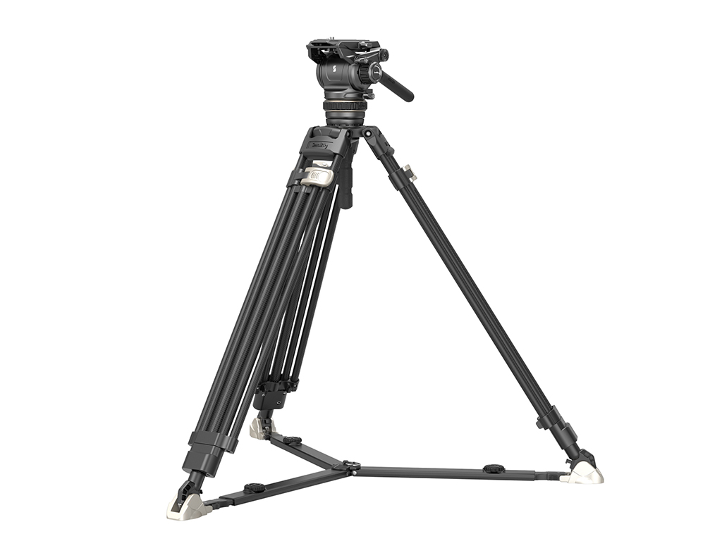 SmallRig 4463 AD-120 Karbon Fiber 8kg Taşıma Kapasiteli Video Tripodu  197cm Maksimum Uzunluk
