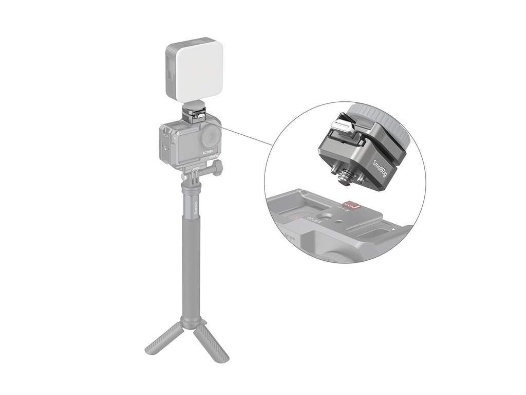 SmallRig 4500 H18 Hawklock Cold Shoe Hızlı Çıkartma Destek Aparatı