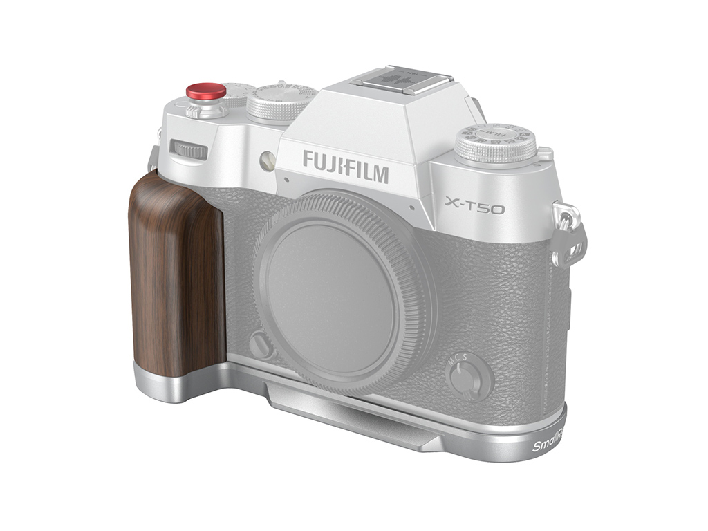 SmallRig 4735 Fujifilm X-T50 Uyumlu Gümüş Ahşap L Braket