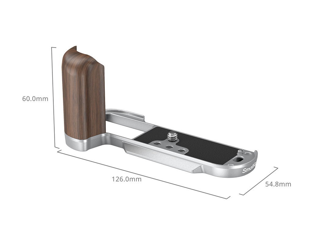 SmallRig 4735 Fujifilm X-T50 Uyumlu Gümüş Ahşap L Braket