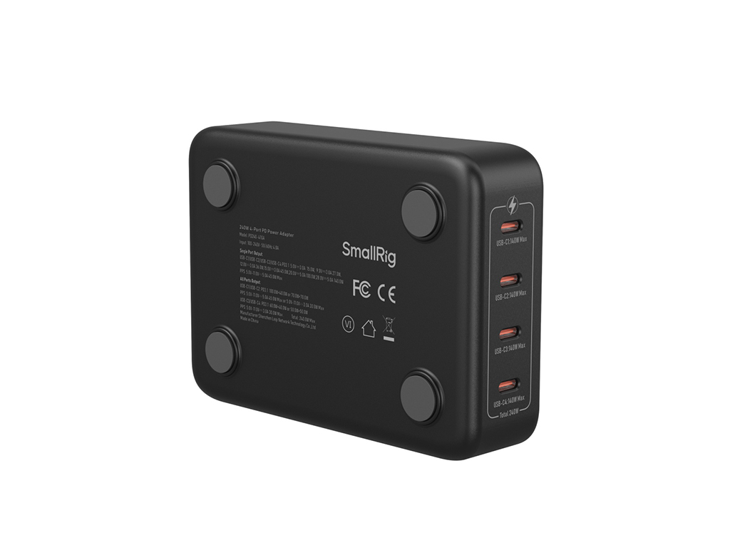 SmallRig 4752 4 adet Type-C Portlu 240W Güç Adaptörü
