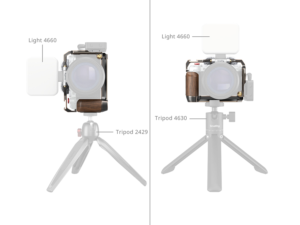 SmallRig 4892 Fujifilm X-M5 Uyumlu Retro Kafes