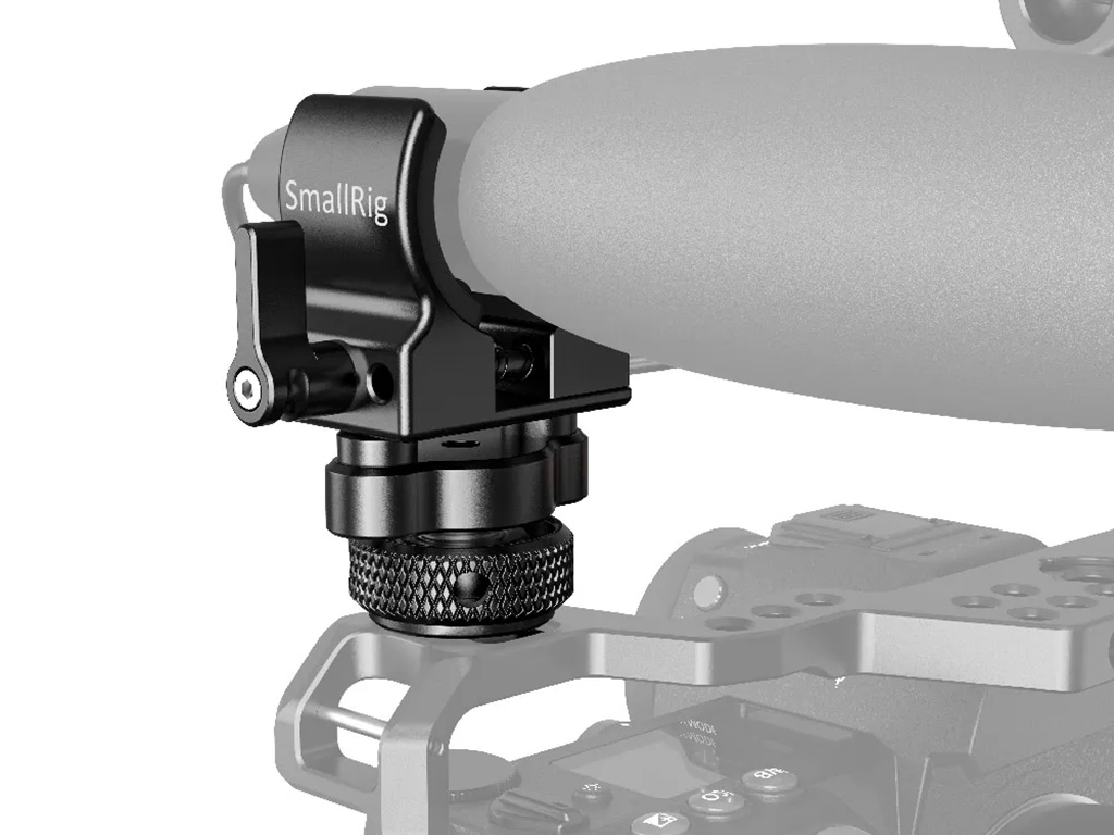 SmallRig BSM2352 Cold Shoe için Shotgun Mikrofon Tutucu