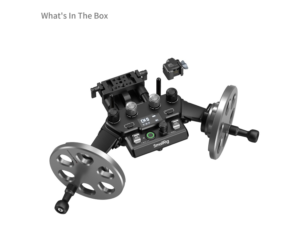 SmallRig 4525 DJI RS Gimballar için Kontrol Tekerlekleri