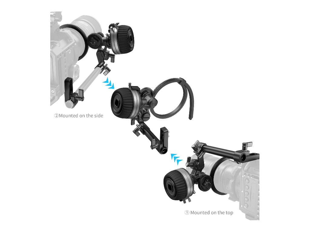 SmallRig 4745 F50 Kameralar için Follow Focus