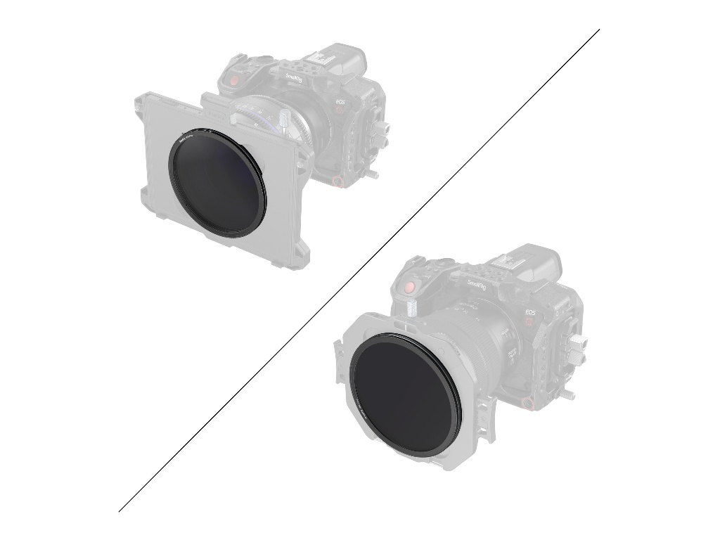SmallRig 4781 82mm Manyetik Bağlantı Adaptörlü UV & VND Filtre Kiti
