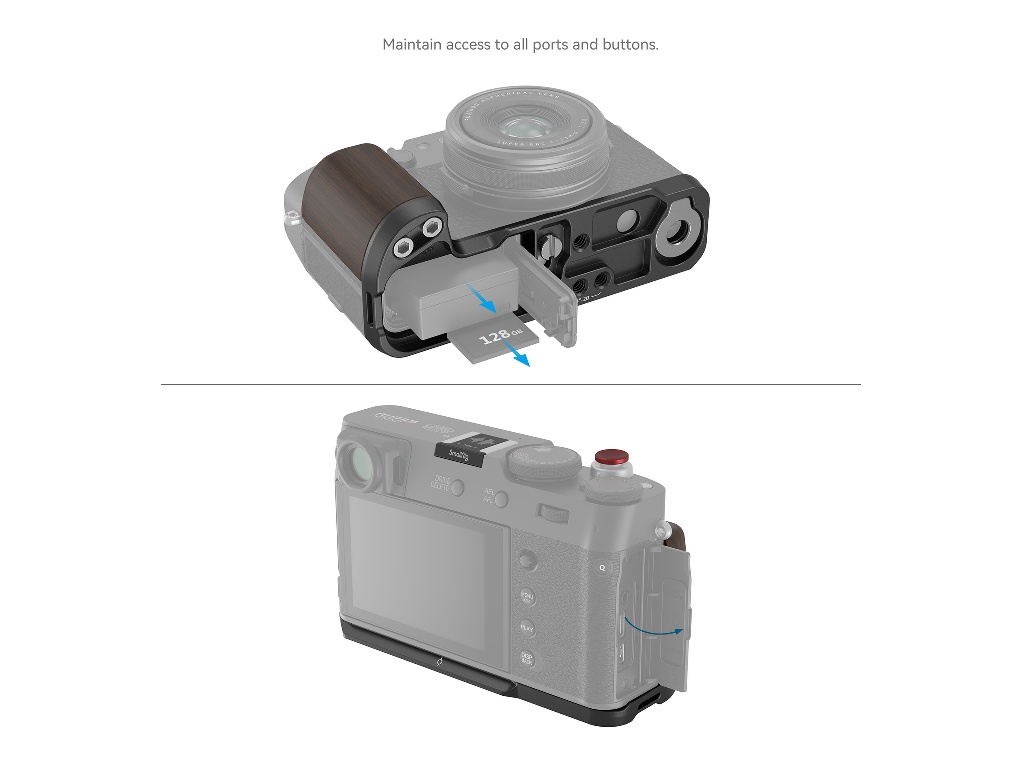 SmallRig 4804 Fujifilm X100VI Uyumlu Gümüş L Braket