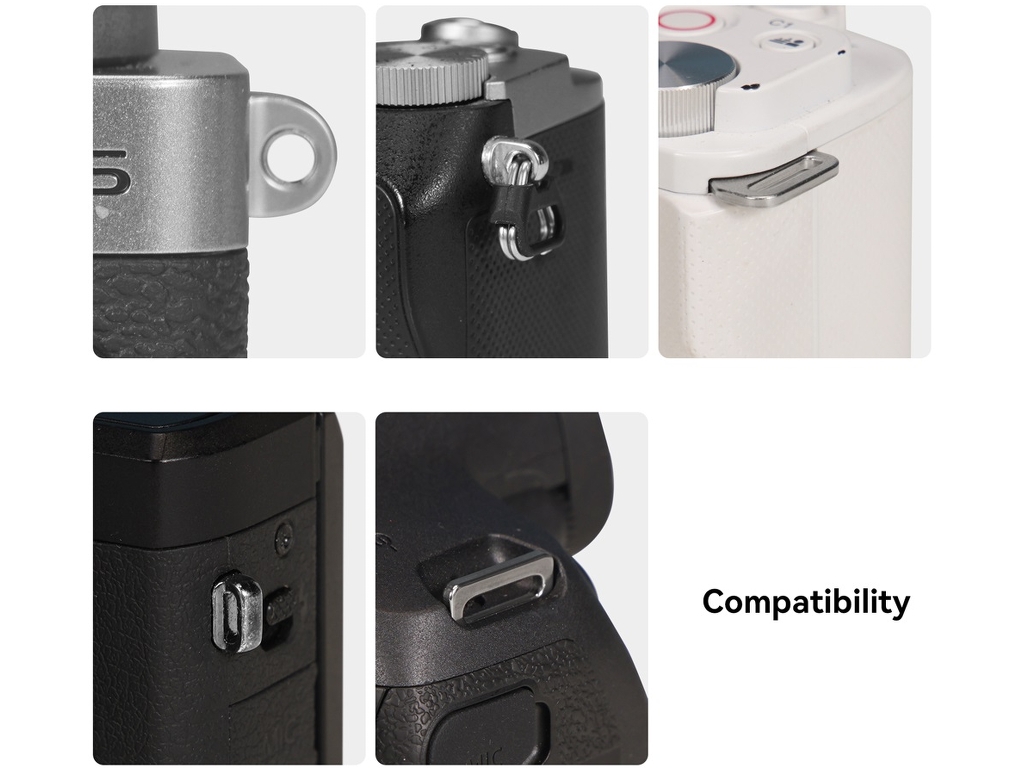 SmallRig 5057 Gri Kordon Omuz Askısı