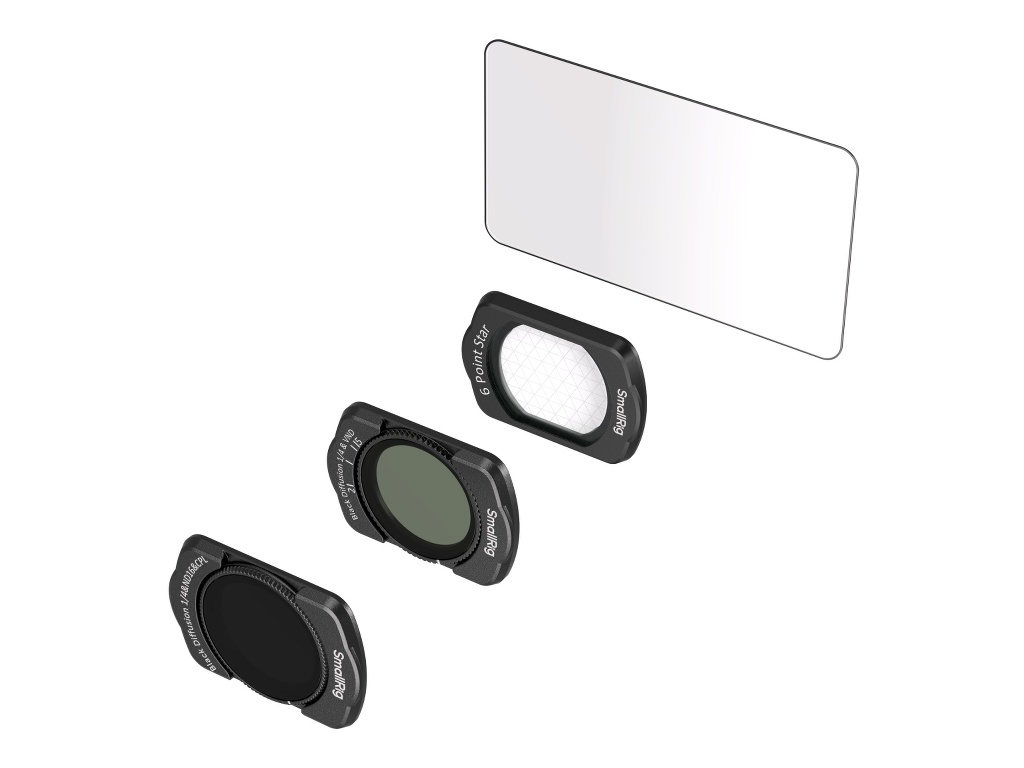 SmallRig 5122 Osmo Pocket 3 ve Pocket 4 Uyumlu Çok Fonksiyonlu Filtre Kiti