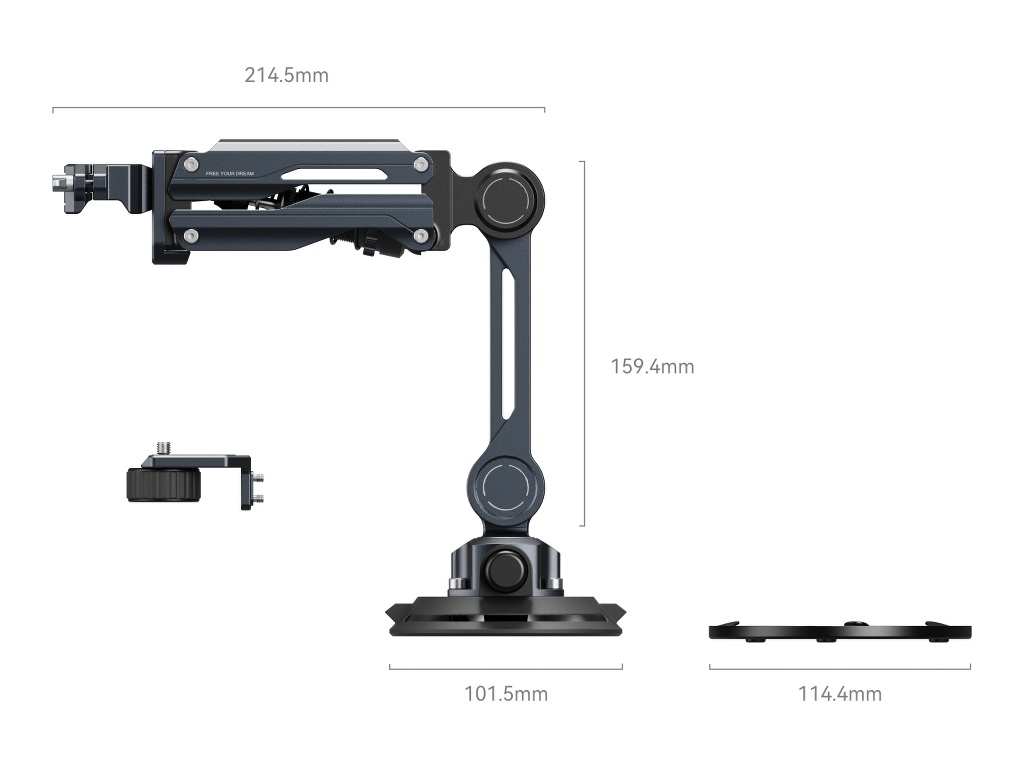 SmallRig 5123 Osmo Pocket / GoPro / Insta360 Uyumlu Sarsıntı Önleyici Sistem