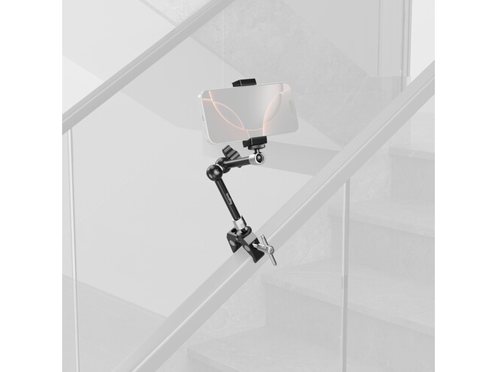 SmallRig 5326 Telefon Bağlantı Aparatlı Magic Arm Clamp 1.5kg Taşıma Kapasiteli