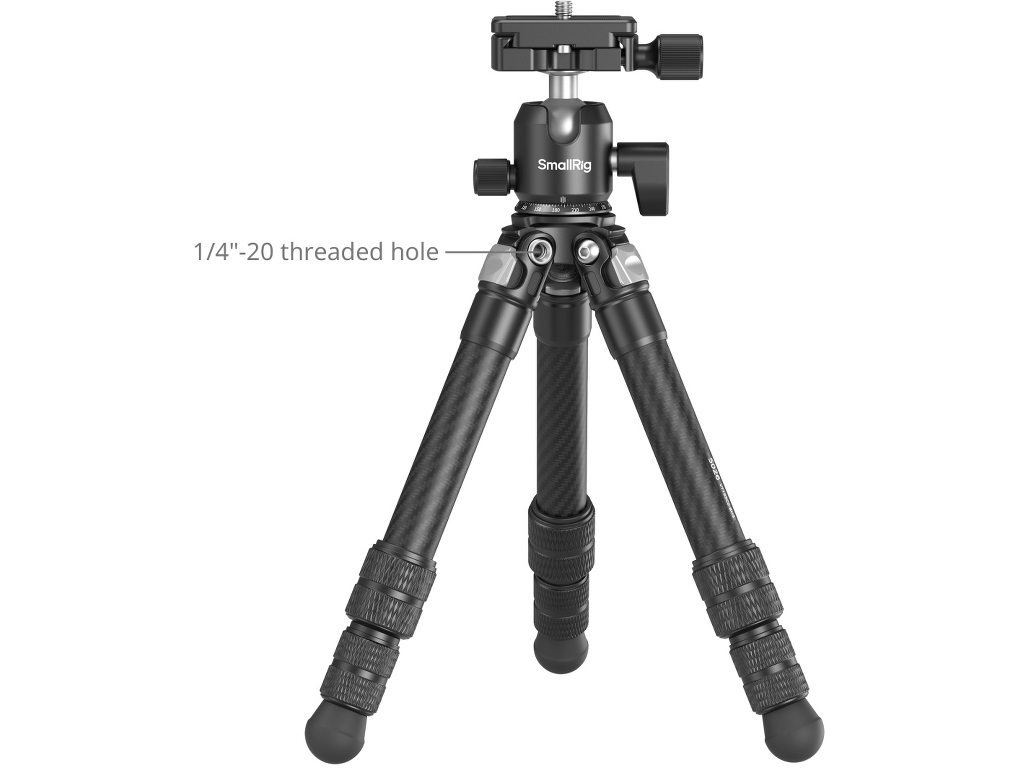 SmallRig 5026 Karbon Fiber 5kg Taşıma Kapasiteli Masaüstü Tripod