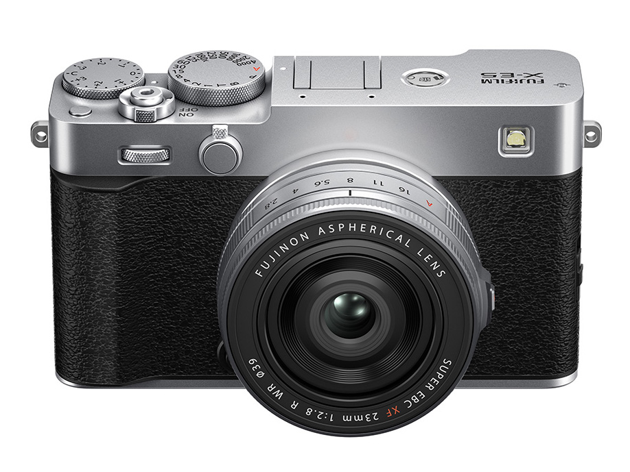 Fujifilm X-E5 Gümüş + XF23mmF2.8 R WR Kit