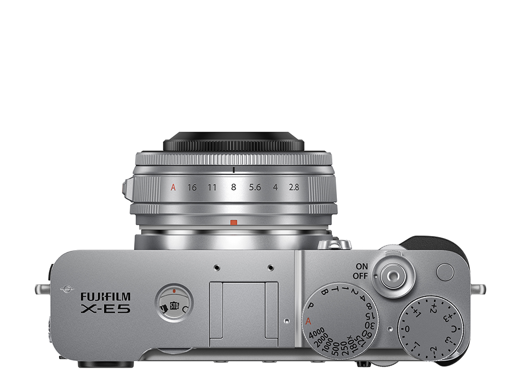 Fujifilm X-E5 Gümüş + XF23mmF2.8 R WR Kit