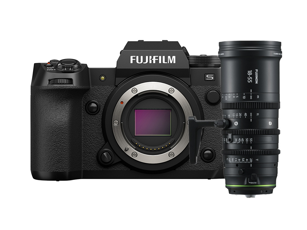 Fujifilm X-H2S Siyah + MKX18-55mmT2.9 Cine Kit